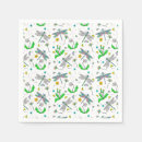 Zoek naar libellen servetten Bloemen