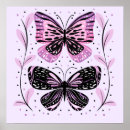 Zoek naar paarse vlinder posters Roze