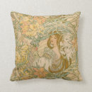 Zoek naar alphonse mucha kussens Vintage