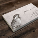 Zoek naar wilde vogels visitekaartjes Retro