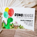 Zoek naar dinosaur uitnodigingen Treuzelen