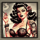 Zoek naar gothic meisje posters Tattoo