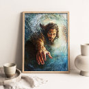 Zoek naar christelijke schilderijen posters Jezus schilderij
