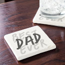 Zoek naar papa onderzetters Voor hem