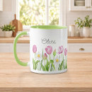 Zoek naar witte tulpen mokken Voor haar