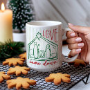 Zoek naar krabbels mokken Kerstcadeau