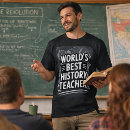Zoek naar geschiedenis tshirts Leraar
