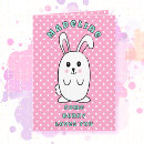 Zoek naar cartoon bunny kaarten Schattig