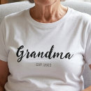 Zoek naar oma tshirts Zwart wit