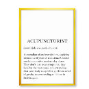 Zoek naar acupunctuur posters Acupuncturist