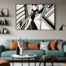 Zoek naar zwart wit silhouet kunst Vintage
