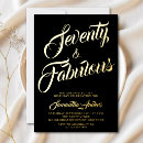 Zoek naar gouden verjaardag uitnodigingen Elk persoon