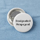 Zoek naar grappige knopen en buttons Typografie