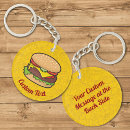 Zoek naar cheeseburger sleutelhangers Voedsel