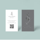 Zoek naar vintage kapper visitekaartjes Qr code