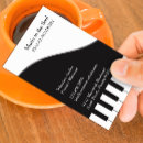 Zoek naar piano teacher visitekaartjes Muzikaal