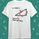 Zoek naar vind x tshirts Wiskunde
