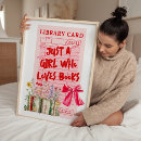 Zoek naar de boekenwurm posters Voor haar