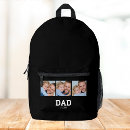 Zoek naar papa rugzakken Zwart wit