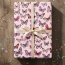 Zoek naar paarse vlinders cadeaupapier Baby shower