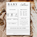 Zoek naar voorspellingen kaarten Baby shower