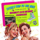 Zoek naar retro jaren 80 uitnodigingen Voor haar