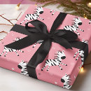 Zoek naar zebra cadeaupapier Roze