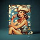 Zoek naar cowgirl puzzels Land