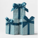 Zoek naar teal cadeaupapier Contemporain