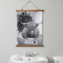 Zoek naar koe kunst Wandtapijt