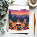 Zoek naar kampvuur briefkaarten Buiten