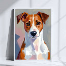 Zoek naar jack russell terrier kunst Terriër