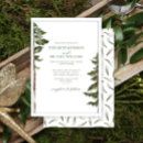 Zoek naar pine tree wedding uitnodigingen Elegant