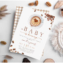 Zoek naar is brewing baby uitnodigingen Koffie babyborrel
