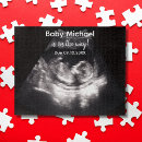 Zoek naar baby aankondiging puzzels Foto