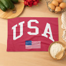 Zoek naar vlag amerika keuken handdoeken 4 juli
