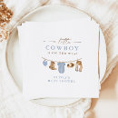 Zoek naar cowboy servetten Western baby shower
