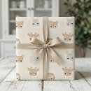 Zoek naar bosdieren cadeaupapier Ieder kind