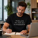Zoek naar gesprek tshirts Voor hem