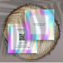 Zoek naar iriserend visitekaartjes Kleurrijk