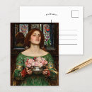 Zoek naar john william waterhouse briefkaarten Pre raphaeliet