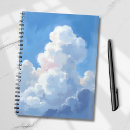 Zoek naar witte wolk notitieboeken Lucht