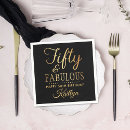 Zoek naar luxe servetten Moderne typografie