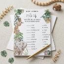 Zoek naar jungle baby shower spellen Safari