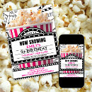 Zoek naar popcorn uitnodigingen Meisje