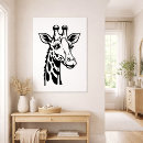 Zoek naar giraf posters Safari