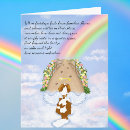 Zoek naar hond regenboogbrug kaarten Rouw