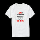 Zoek naar ochtend tshirts Ik ben geen ochtendmens
