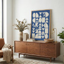 Zoek naar kobalt blauw posters Geometrisch