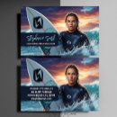 Zoek naar surfplank visitekaartjes Oceaan